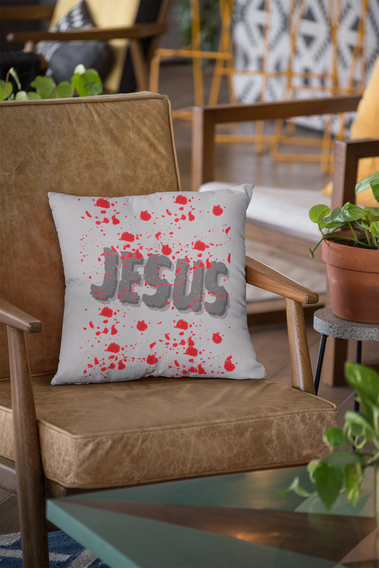 Blood of Jesus Pillow