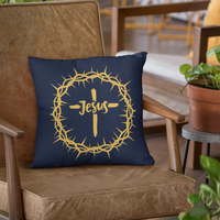 Jesus Crown Pillow