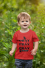 Pray On Toddler Short Sleeve Shirt