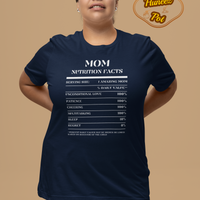 Nutrition Facts T-Shirt SS - Mom - White