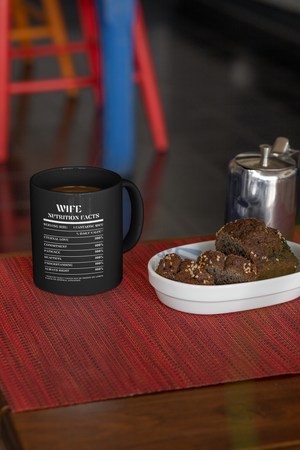 Nutrition Facts Mug - Wife