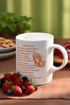 Lord's Prayer Mug Orange