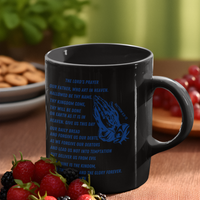 Lord's Prayer Mug Blue