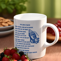 Lord's Prayer Mug Blue