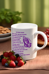 Lord's Prayer Mug Purple