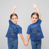 Anchored in the Lord Toddler Short Sleeve - Black