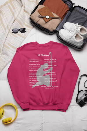 23 Psalms Crewneck Sweatshirt - White