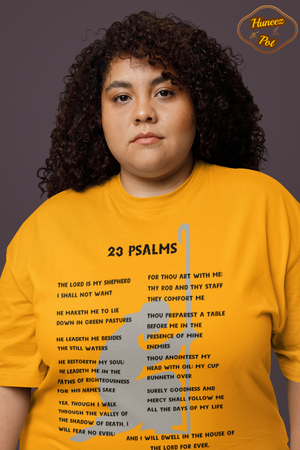 23 Psalms Short Sleeve Shirt - Black