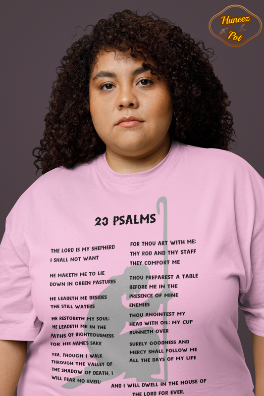 23 Psalms Short Sleeve Shirt - Black