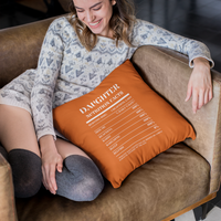 Nutrition Facts Pillow - Daughter - White