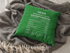 Nutrition Facts Pillow - Mom - White