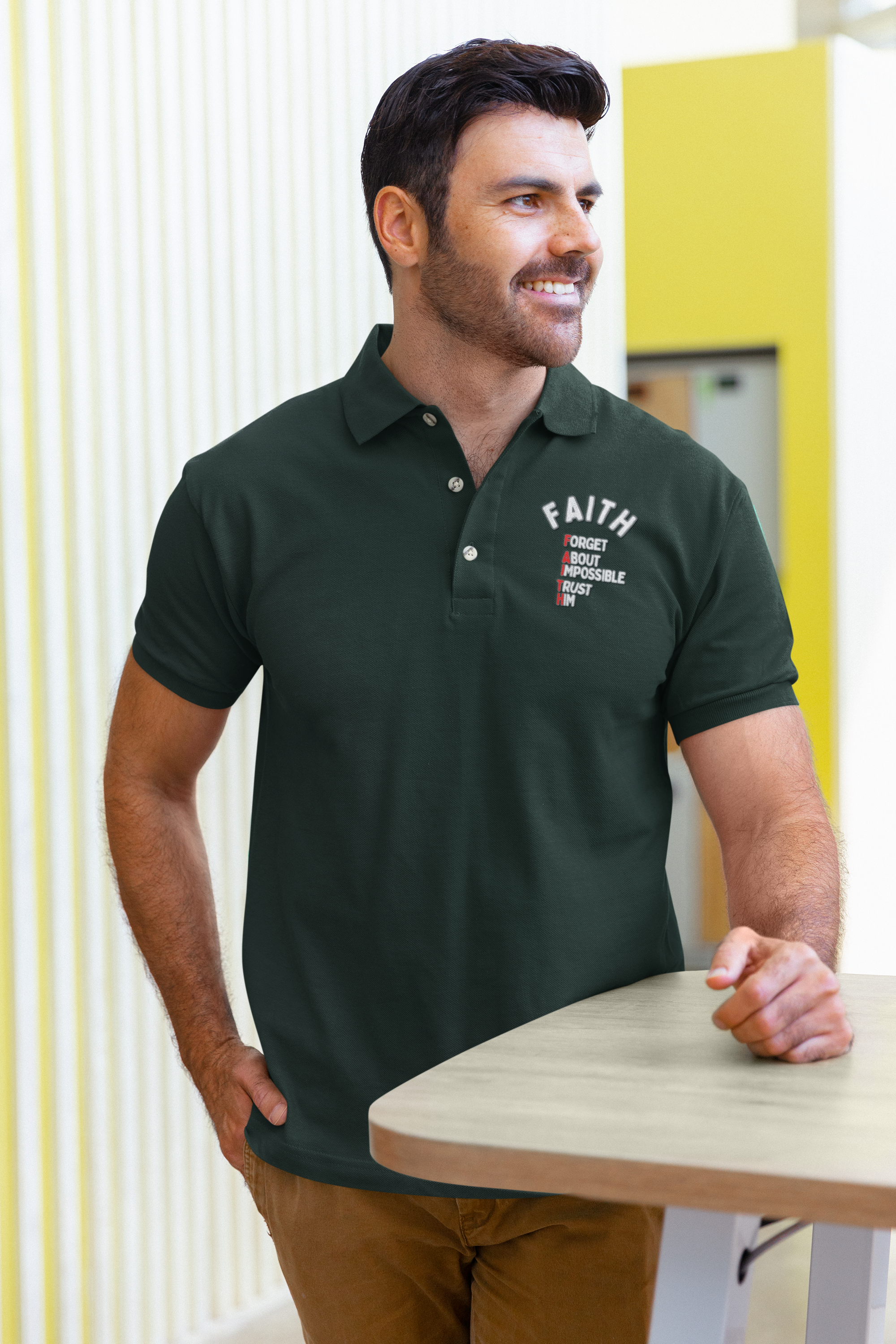 FAITH Polo Shirt