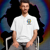 Autism Heart Short Sleeve Polo