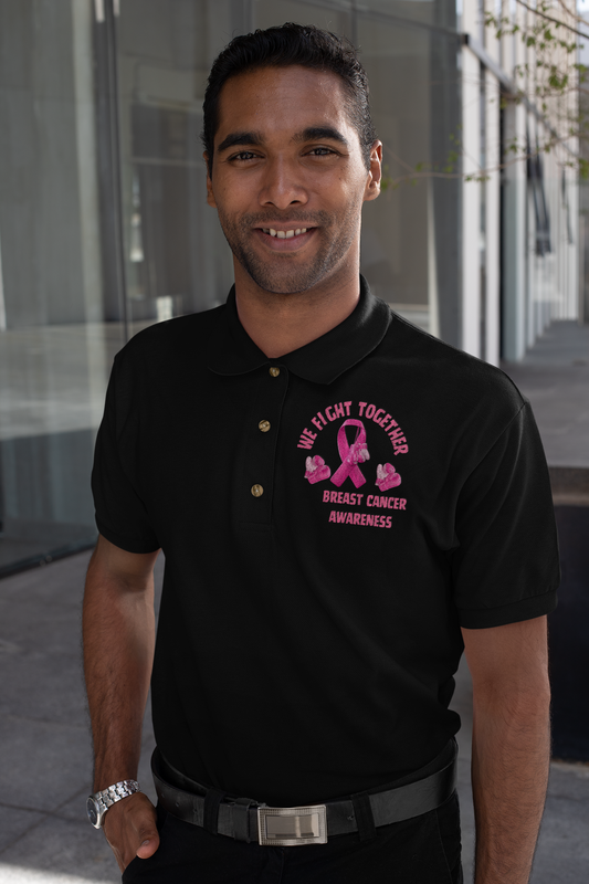 We Fight Short Sleeve Polo