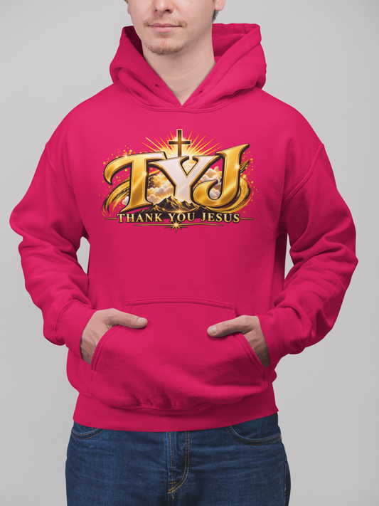 TYJ - Thank You Jesus Pullover Hoodie - 1