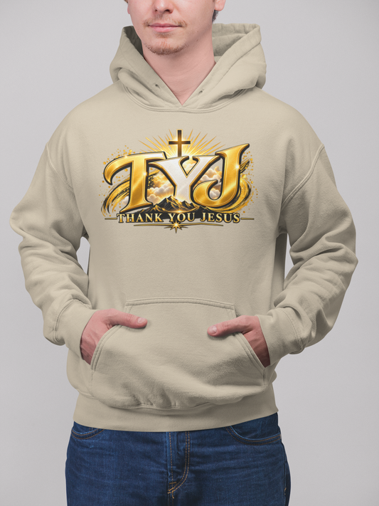 TYJ - Thank You Jesus Pullover Hoodie - 1