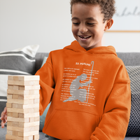 23 Psalms Youth Hoodie - White