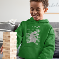 23 Psalms Youth Hoodie - White