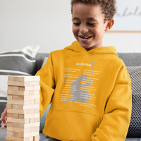 23 Psalms Youth Hoodie - White
