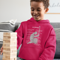 23 Psalms Youth Hoodie - White