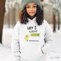 Let Your Light Shine Youth Hoodie
