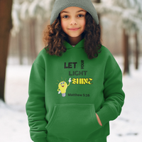 Let Your Light Shine Youth Hoodie