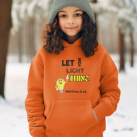 Let Your Light Shine Youth Hoodie