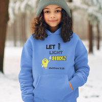 Let Your Light Shine Youth Hoodie