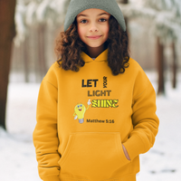 Let Your Light Shine Youth Hoodie