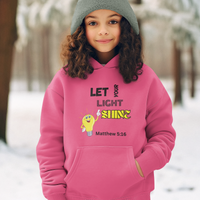 Let Your Light Shine Youth Hoodie