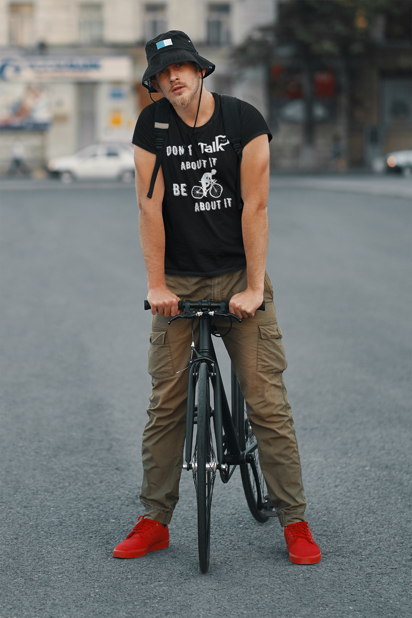 Don't Talk About It - Cyclist Short Sleeve Shirt