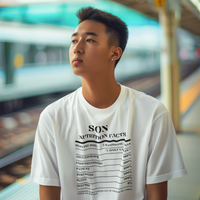 Nutrition Facts T-Shirt SS - Son - Black