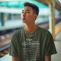 Nutrition Facts T-Shirt SS - Son - White