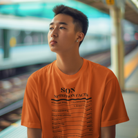 Nutrition Facts T-Shirt SS - Son - Black