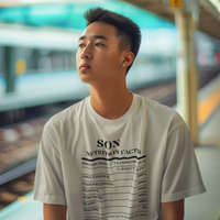 Nutrition Facts T-Shirt SS - Son - Black