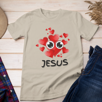 Eye Love Jesus Short Sleeve T-Shirt