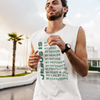 Jesus Is Christian T-Shirt - Sleeveless Green