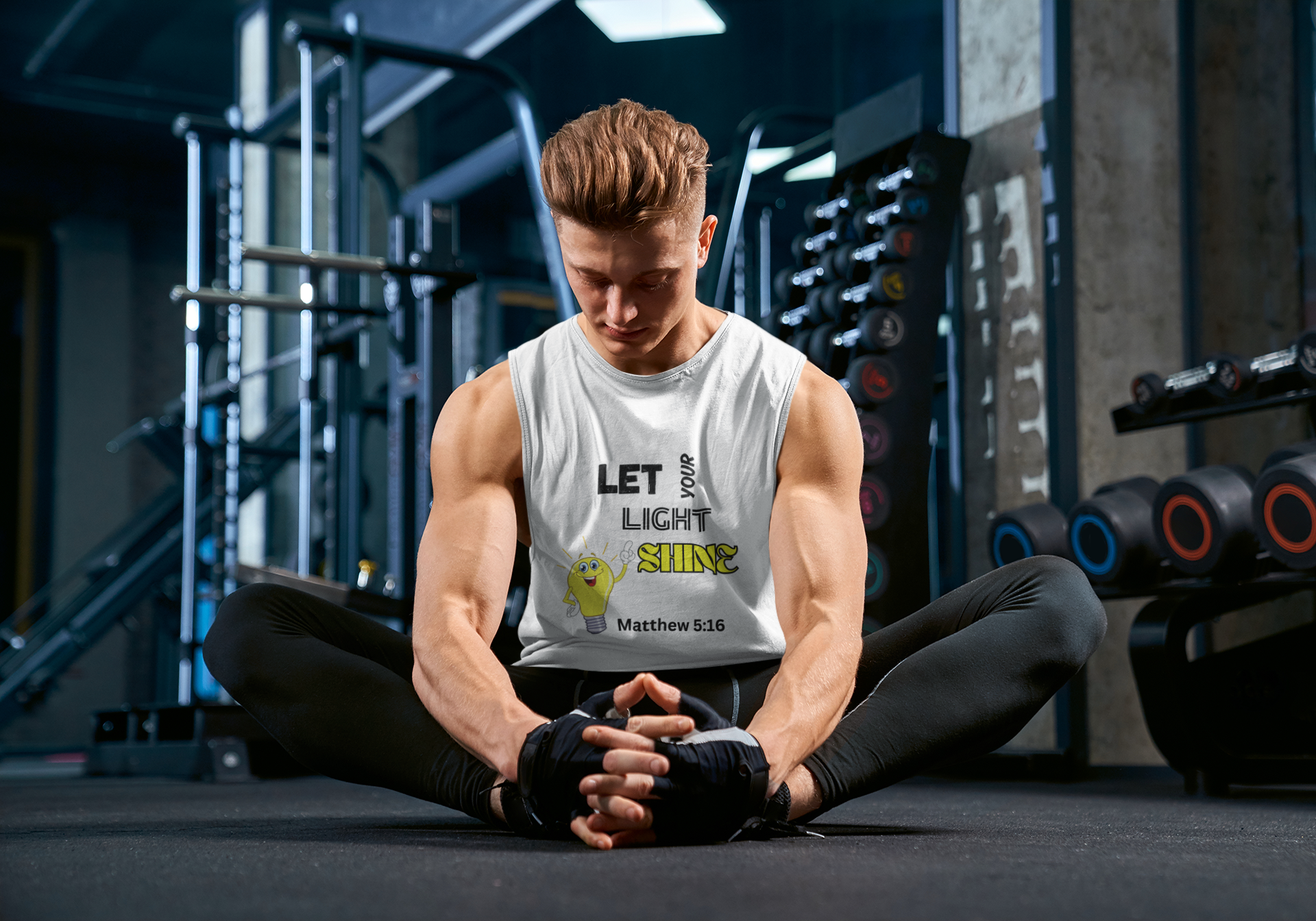 Let Your Light Shine Sleeveless Shirt