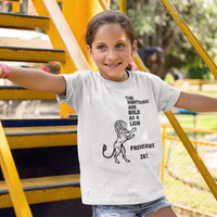 Bold as a Lion Youth Short Sleeve