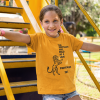 Bold as a Lion Youth Short Sleeve