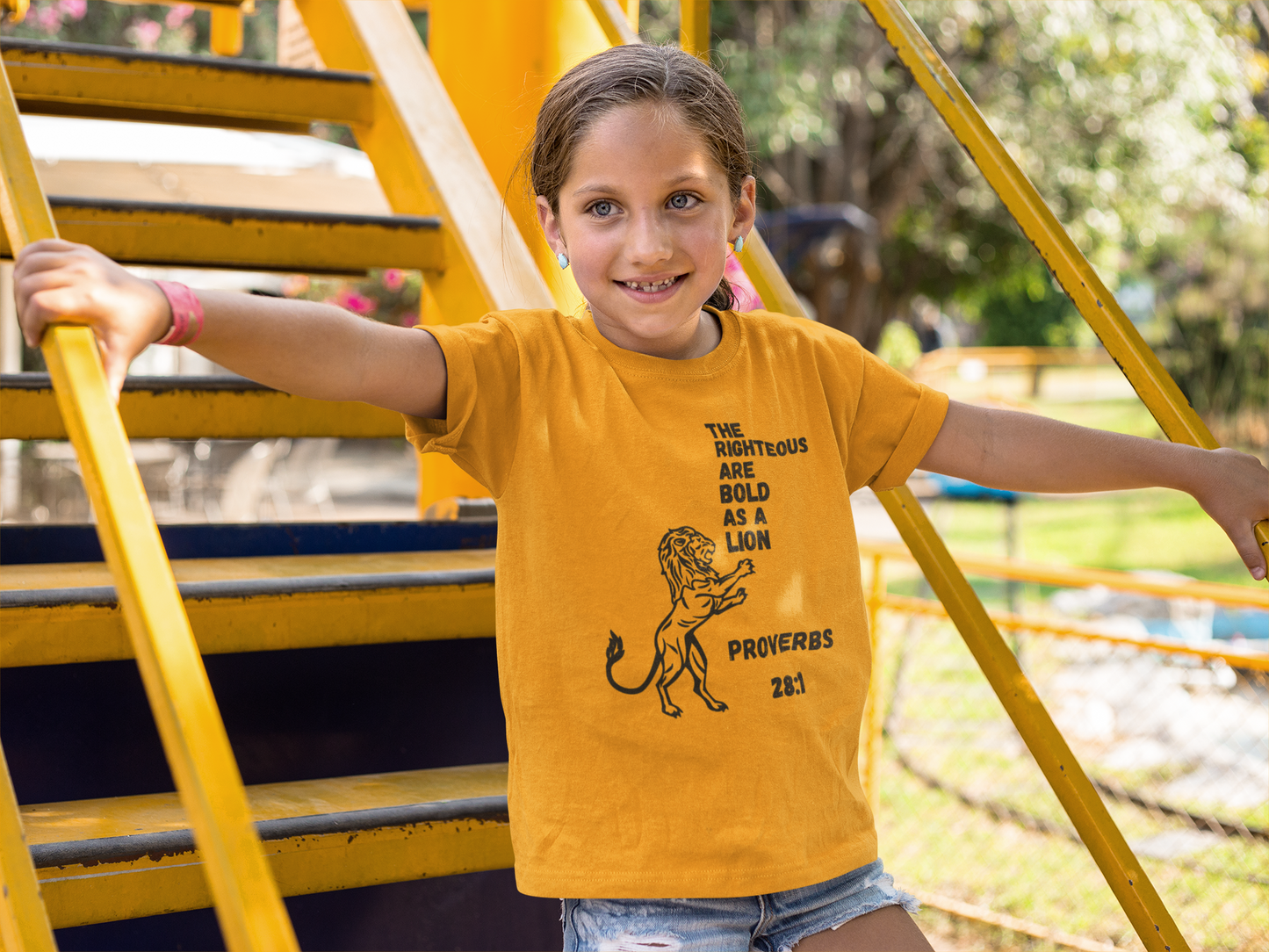 Bold as a Lion Youth Short Sleeve