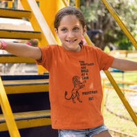 Bold as a Lion Youth Short Sleeve