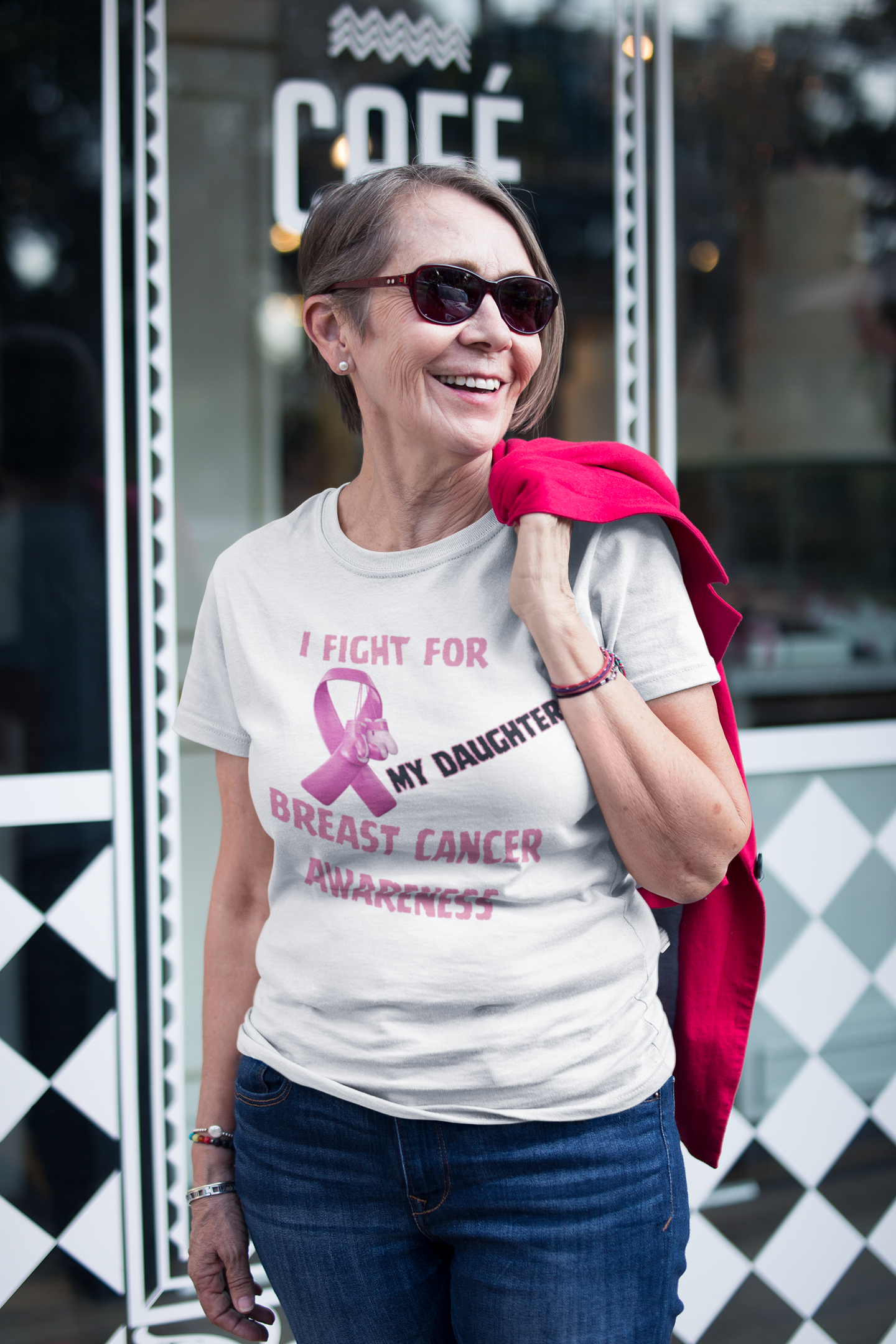 I Fight For Daughter Short Sleeve Shirt