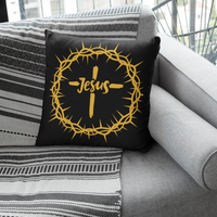 Jesus Crown Pillow