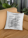 23 Psalms Pillow - Black