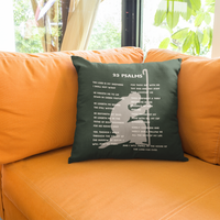 23 Psalms Pillow - White