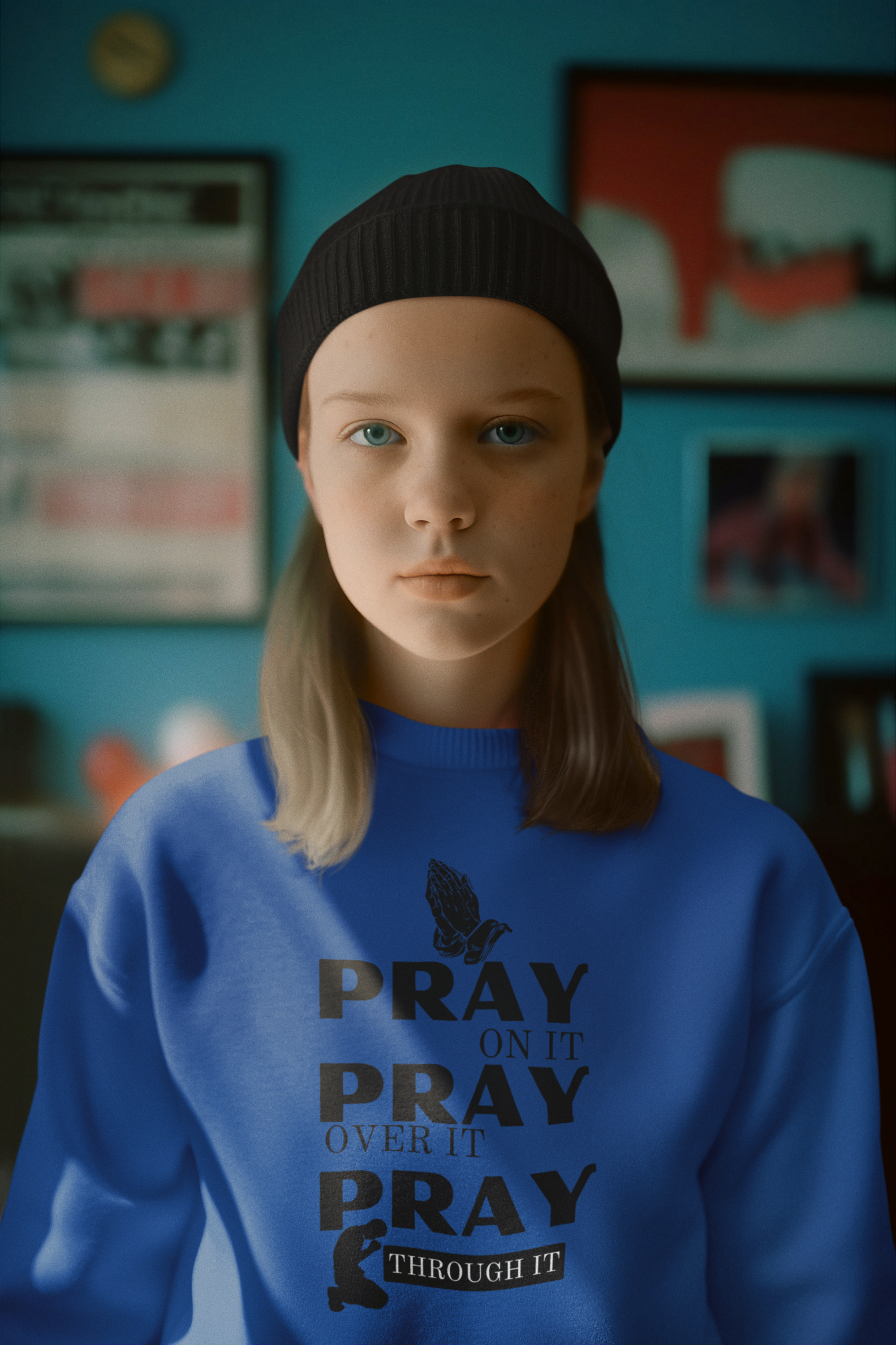 Pray On Youth Crewneck Sweatshirt