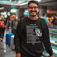 Lord's Prayer Crewneck Sweatshirt - White