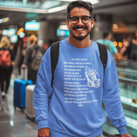 Lord's Prayer Crewneck Sweatshirt - White