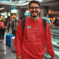 The 10 Commandments Crewneck Sweatshirt - White